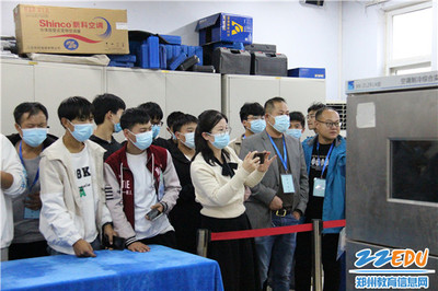 省中职教育技能大赛制冷和电气赛项在郑州市电子信息工程学校举行